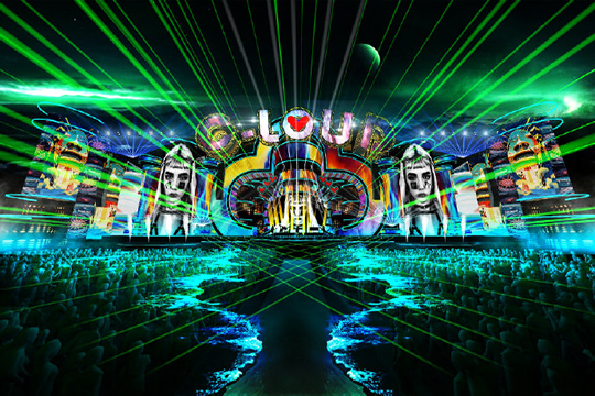 k1十年体育品牌4000m²巨屏助力深圳大鹏音乐嘉年华震撼开唱 