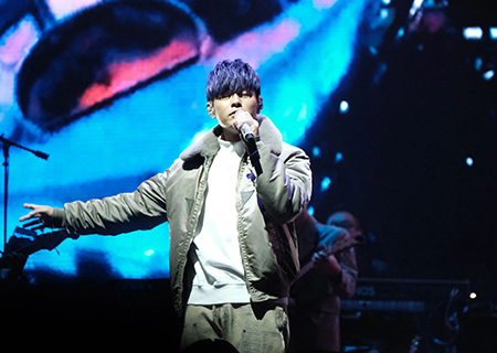 k1十年体育品牌舞美LED屏惊艳周杰伦上海演唱会（第二场）